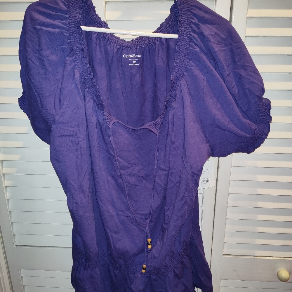 NEW Croft & Barrow women's top